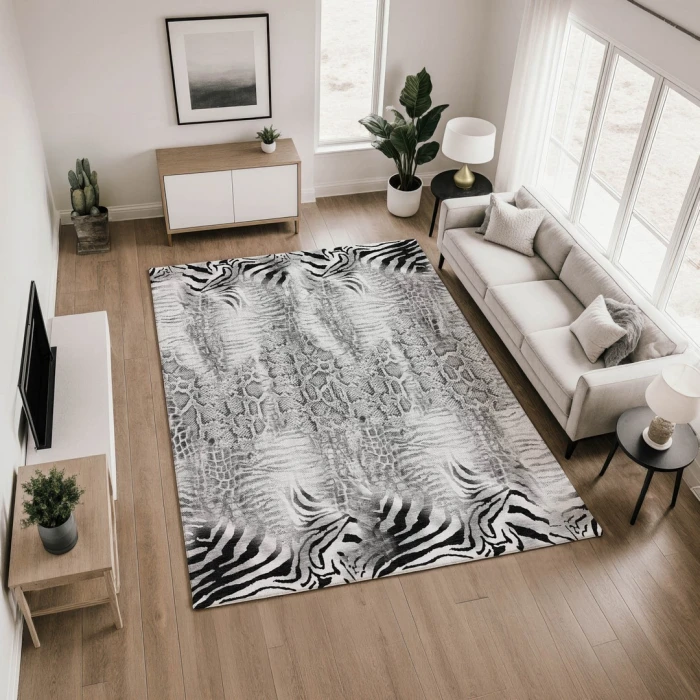 Addison Mayfield Gray AMF2276 8ft. x 10ft. Rect. Rug