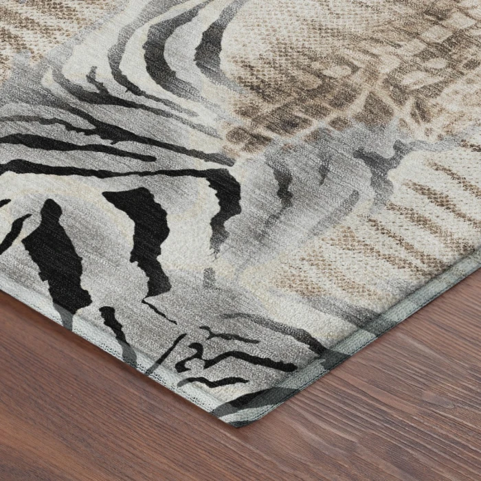Addison Mayfield Ivory AMF2276 - 8ft. Round Rug