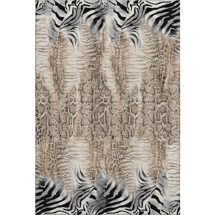 Addison Mayfield Ivory AMF2276 - 8ft. Round Rug