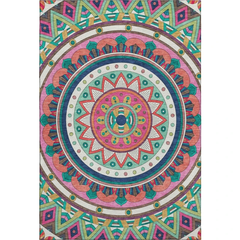 Addison Mayfield Pink AMF2277 5ft. x 7ft. 6in. Rect. Rug