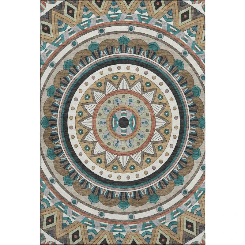 Addison Mayfield Brown AMF2277 5ft. x 7ft. 6in. Rect. Rug
