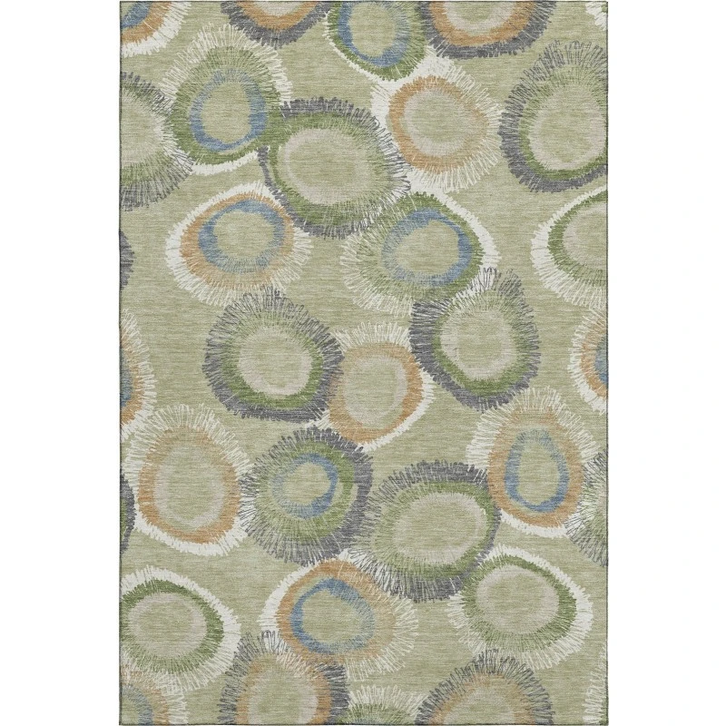 Addison Mayfield Green AMF2278 2ft. 3in. x 7ft. 6in. Rect. Rug