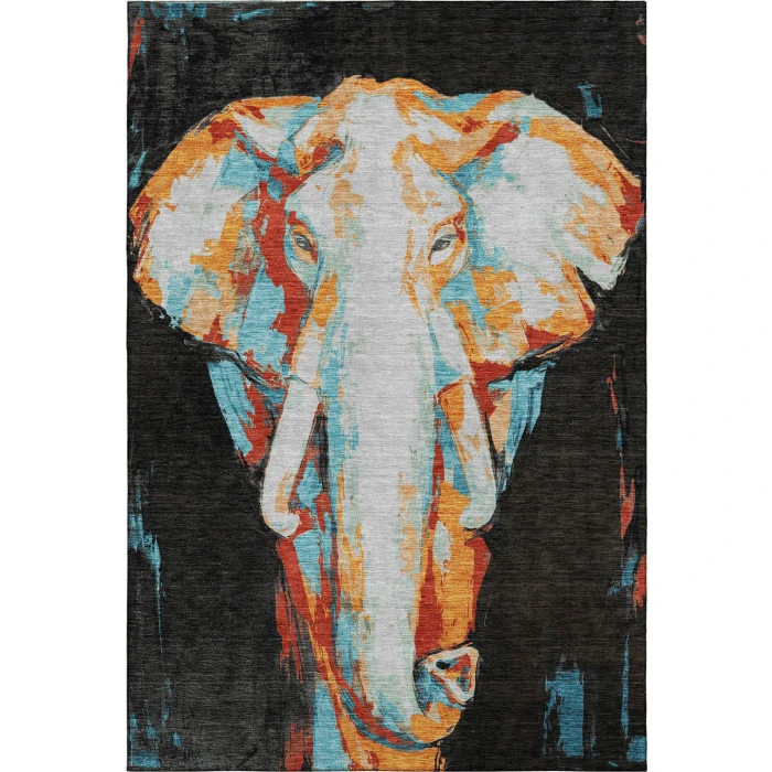 Addison Mayfield Black AMF2279 9ft. x 12ft. Rect. Rug