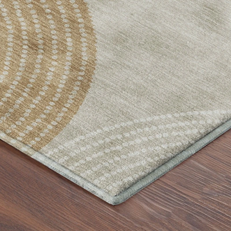 Addison Mayfield Brown AMF2281 - 8ft. Round Rug