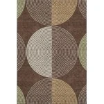 Addison Mayfield Brown AMF2281 5ft. x 7ft. 6in. Rect. Rug