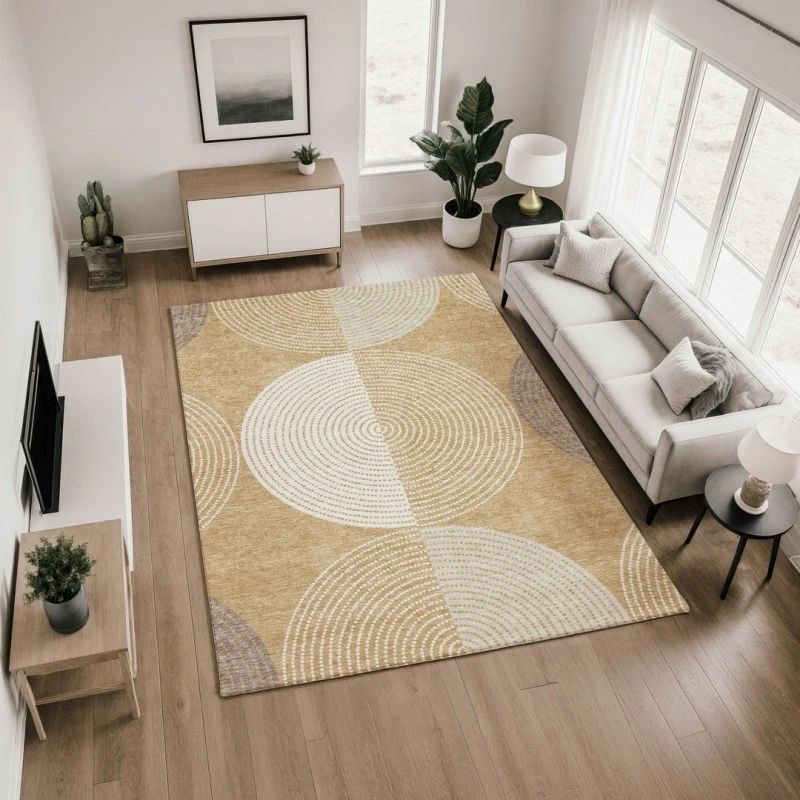 Addison Mayfield Gold AMF2281 8ft. x 10ft. Rect. Rug