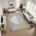 Addison Mayfield Gray AMF2281 - 8ft. Round Rug
