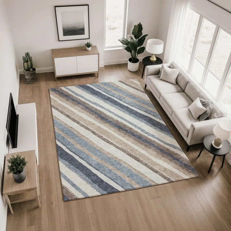 Addison Mayfield Blue AMF2282 5ft. x 7ft. 6in. Rect. Rug