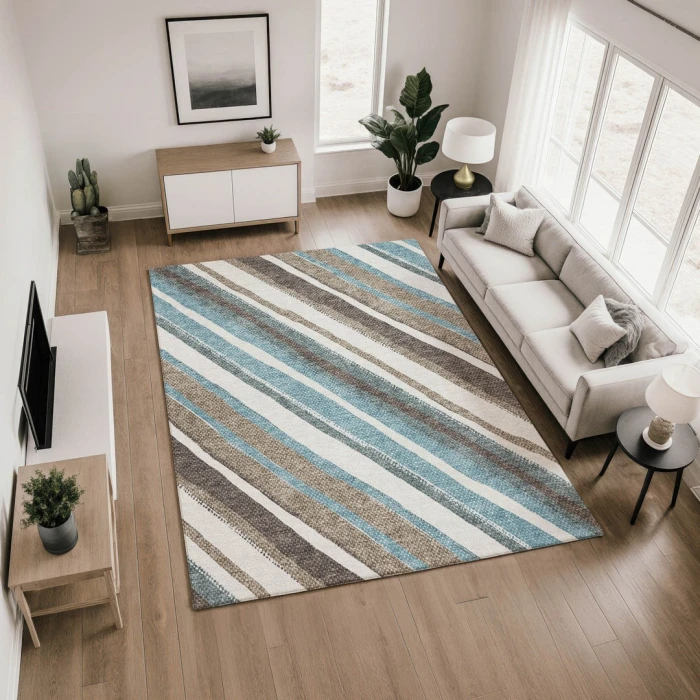 Addison Mayfield Brown AMF2282 2ft. 3in. x 7ft. 6in. Rect. Rug