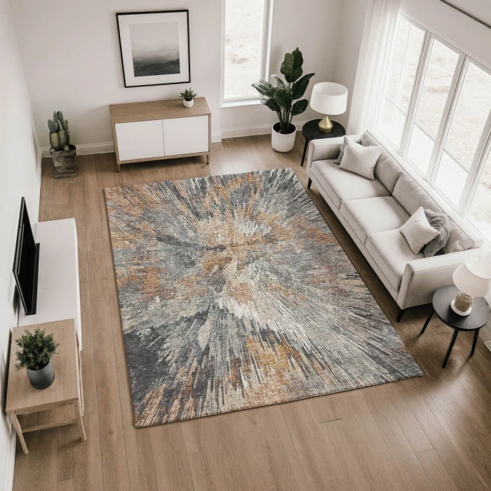 Addison Mayfield Orange AMF2283 8ft. x 10ft. Rect. Rug