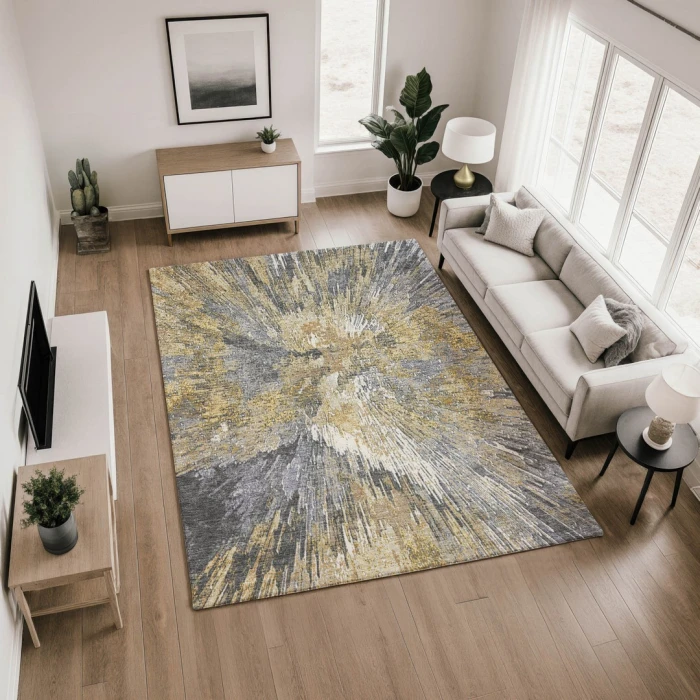 Addison Mayfield Gold AMF2283 2ft. 3in. x 7ft. 6in. Rect. Rug