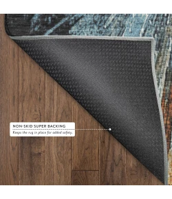 Addison Mayfield Brown AMF2283 - 8ft. Round Rug