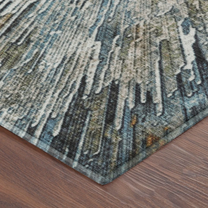 Addison Mayfield Brown AMF2283 - 8ft. Round Rug