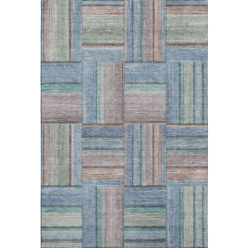 Addison Mayfield Blue AMF2285 2ft. 3in. x 7ft. 6in. Rect. Rug