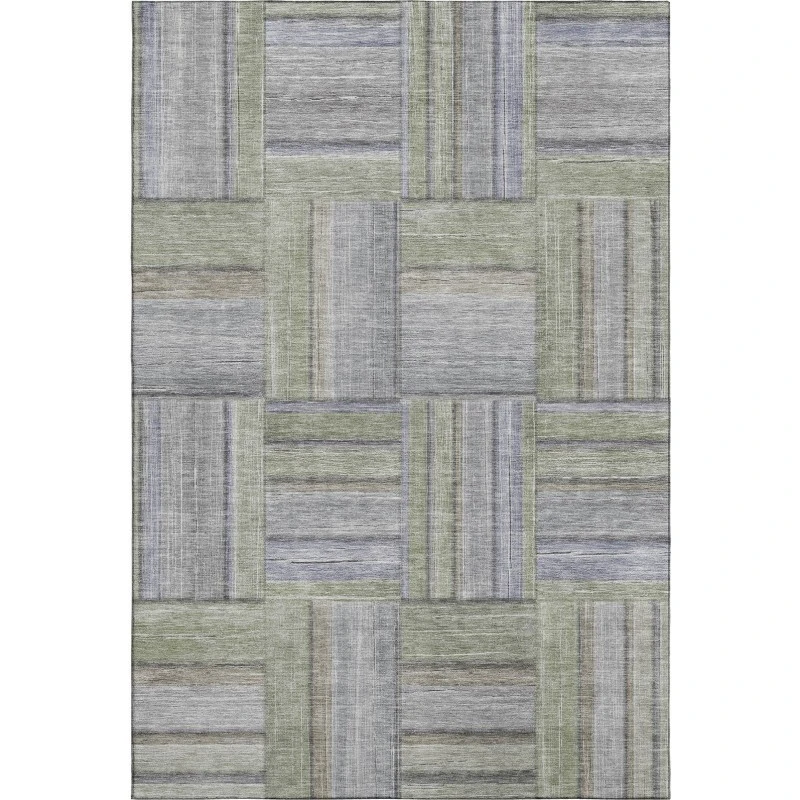 Addison Mayfield Green AMF2285 - 8ft. Round Rug
