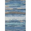 Addison Mayfield Blue AMF2287 - 8ft. Round Rug
