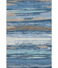 Addison Mayfield Blue AMF2287 - 8ft. Round Rug