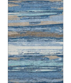 Addison Mayfield Blue AMF2287 - 8ft. Round Rug