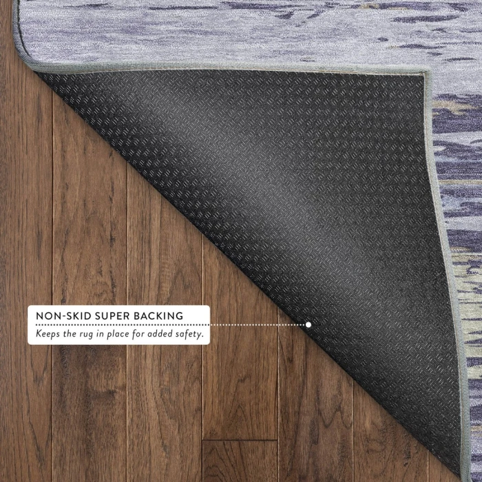 Addison Mayfield Purple AMF2287 - 8ft. Round Rug