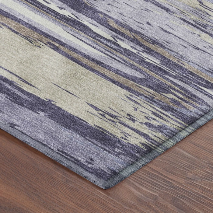 Addison Mayfield Purple AMF2287 - 8ft. Round Rug