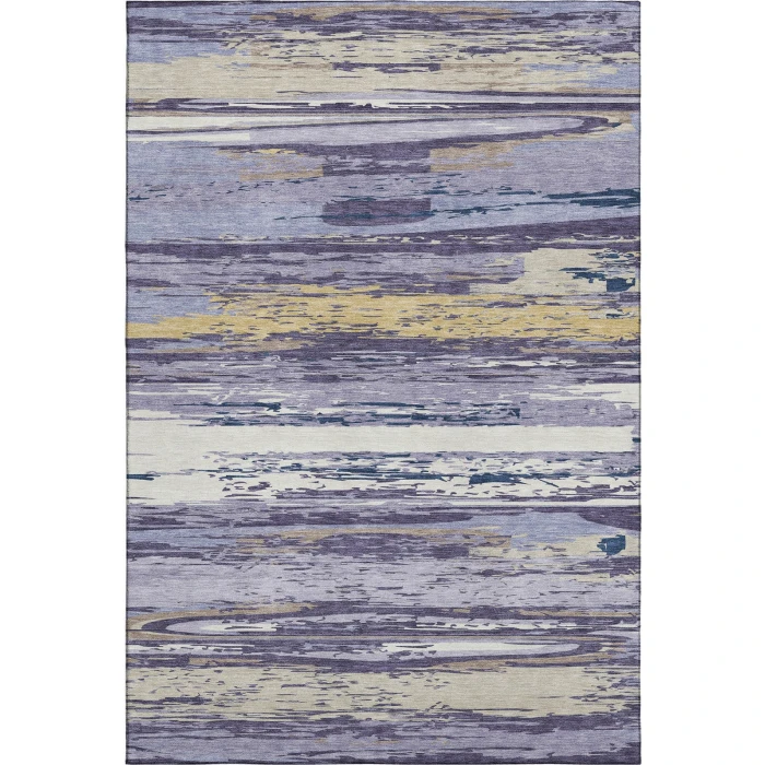 Addison Mayfield Purple AMF2287 - 8ft. Round Rug
