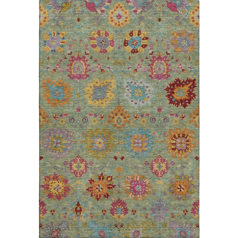 Addison Mayfield Green AMF2288 2ft. 3in. x 7ft. 6in. Rect. Rug