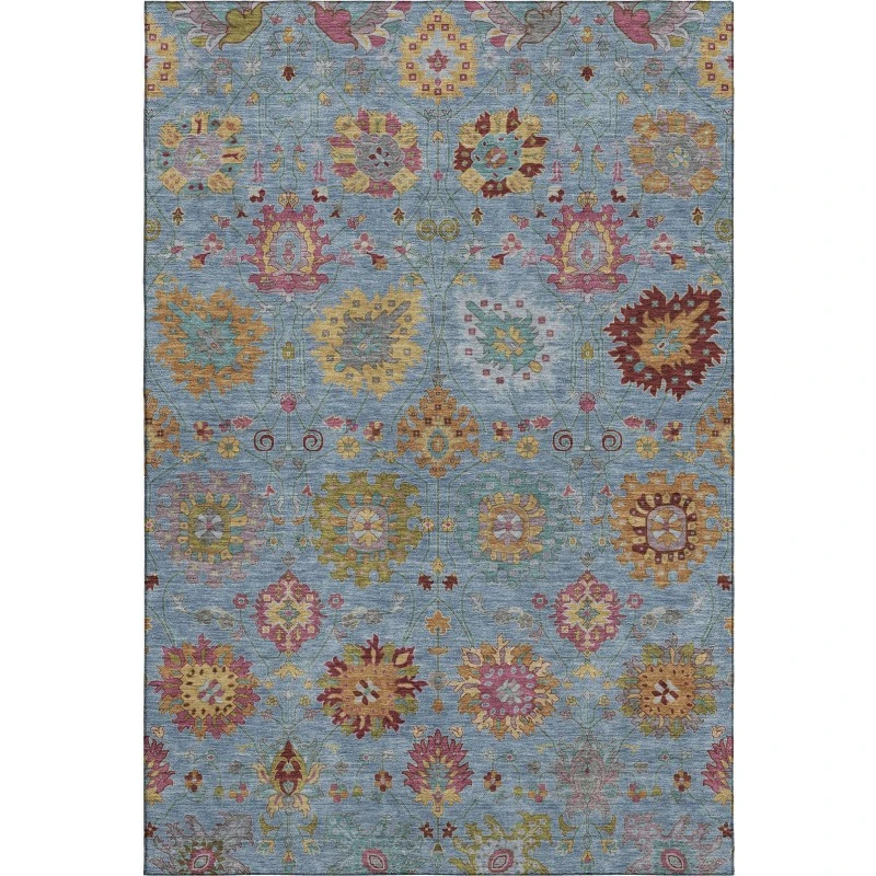 Addison Mayfield Blue AMF2288 2ft. 3in. x 7ft. 6in. Rect. Rug