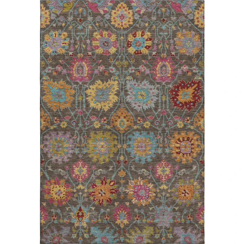 Addison Mayfield Brown AMF2288 5ft. x 7ft. 6in. Rect. Rug