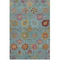 Addison Mayfield Teal AMF2288 5ft. x 7ft. 6in. Rect. Rug