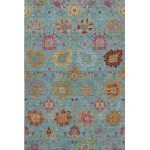Addison Mayfield Teal AMF2288 2ft. 3in. x 7ft. 6in. Rect. Rug