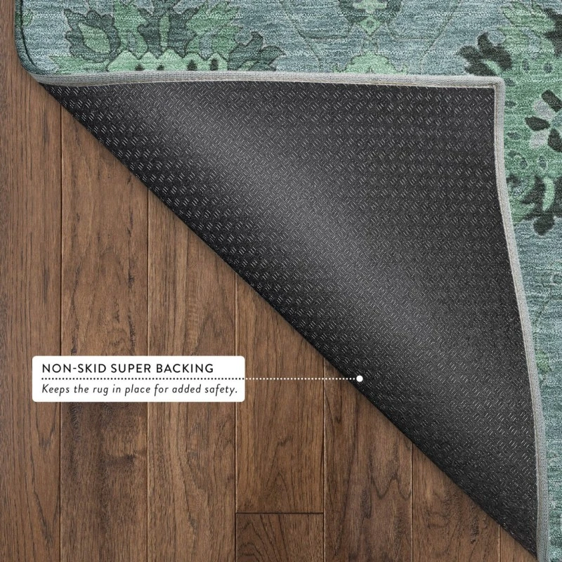 Addison Mayfield Teal AMF2289 5ft. x 7ft. 6in. Rect. Rug