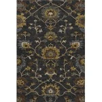 Addison Mayfield Black AMF2290 2ft. 3in. x 7ft. 6in. Rect. Rug