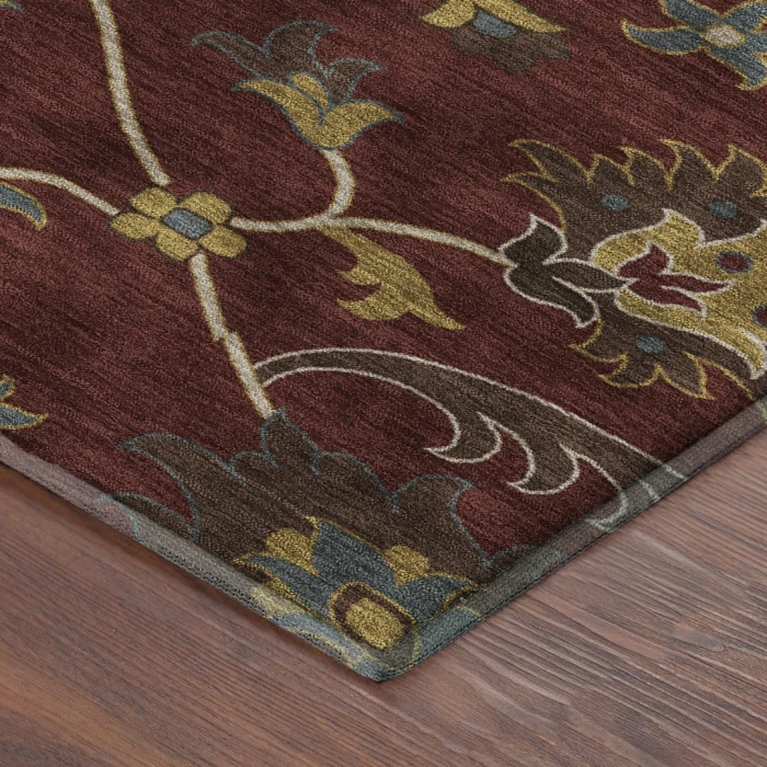 Addison Mayfield Red AMF2290 - 8ft. Round Rug