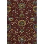 Addison Mayfield Red AMF2290 2ft. 3in. x 7ft. 6in. Rect. Rug