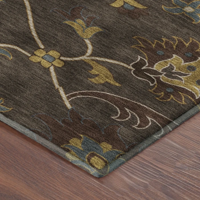 Addison Mayfield Brown AMF2290 - 8ft. Round Rug