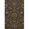 Addison Mayfield Brown AMF2290 - 8ft. Round Rug