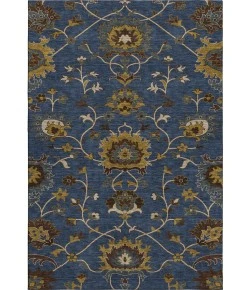 Addison Mayfield Blue AMF2290 - 8ft. Round Rug