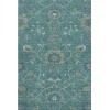 Addison Mayfield Teal AMF2290 - 8ft. Round Rug