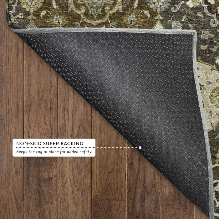 Addison Mayfield Brown AMF2292 - 8ft. Round Rug