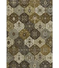 Addison Mayfield Brown AMF2292 - 8ft. Round Rug