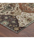 Addison Mayfield Orange AMF2292 - 8ft. Round Rug