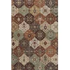 Addison Mayfield Orange AMF2292 - 8ft. Round Rug