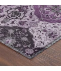 Addison Mayfield Purple AMF2292 - 8ft. Round Rug