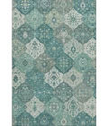 Addison Mayfield Teal AMF2292 - 8ft. Round Rug