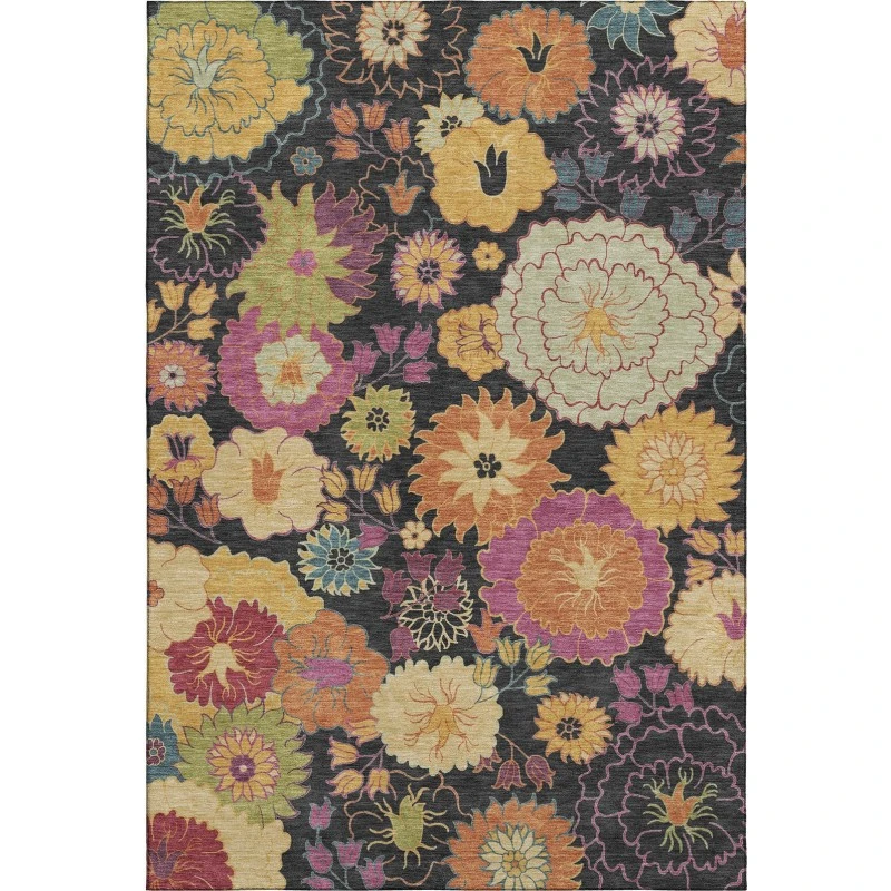 Addison Mayfield Black AMF2293 8ft. x 10ft. Rect. Rug