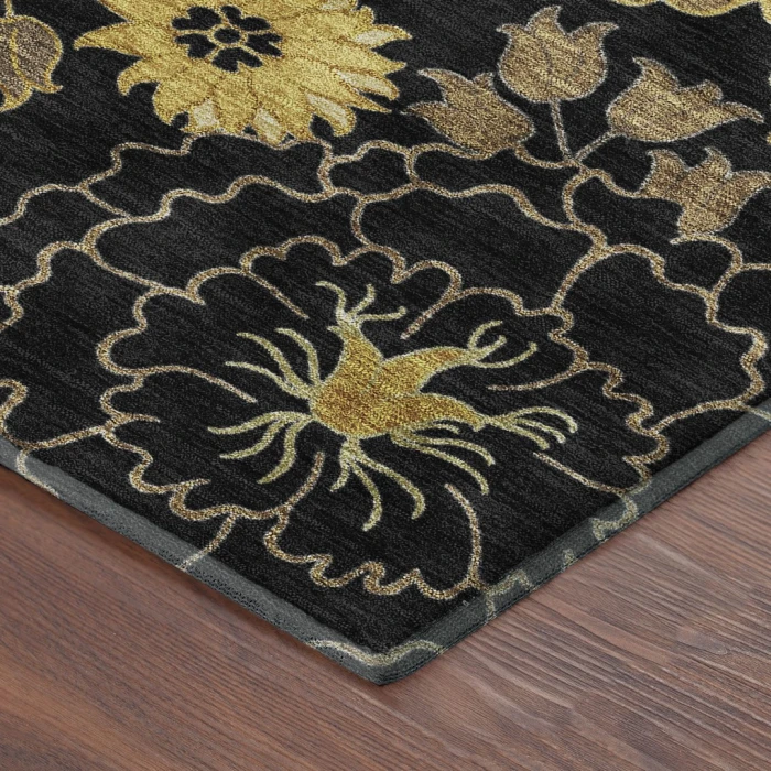 Addison Mayfield Black AMF2294 5ft. x 7ft. 6in. Rect. Rug
