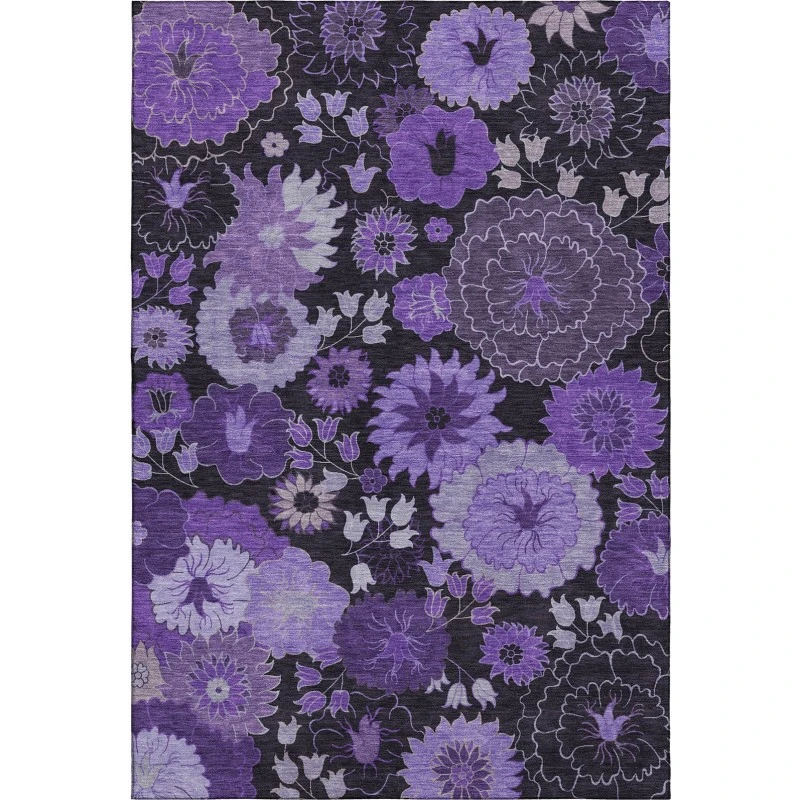 Addison Mayfield Purple AMF2295 2ft. 3in. x 7ft. 6in. Rect. Rug