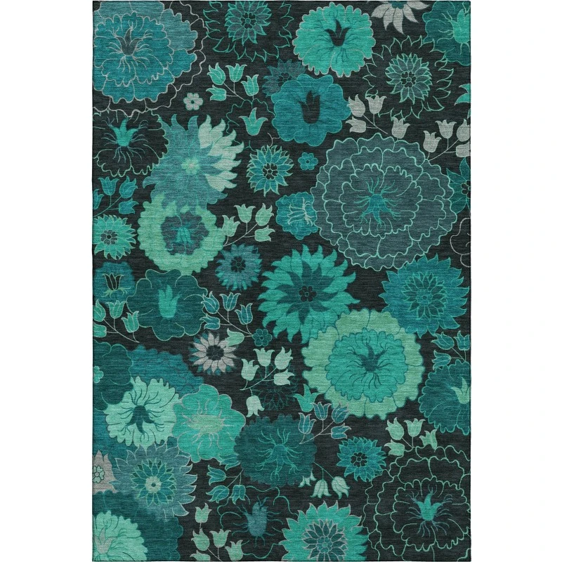 Addison Mayfield Teal AMF2295 8ft. x 10ft. Rect. Rug