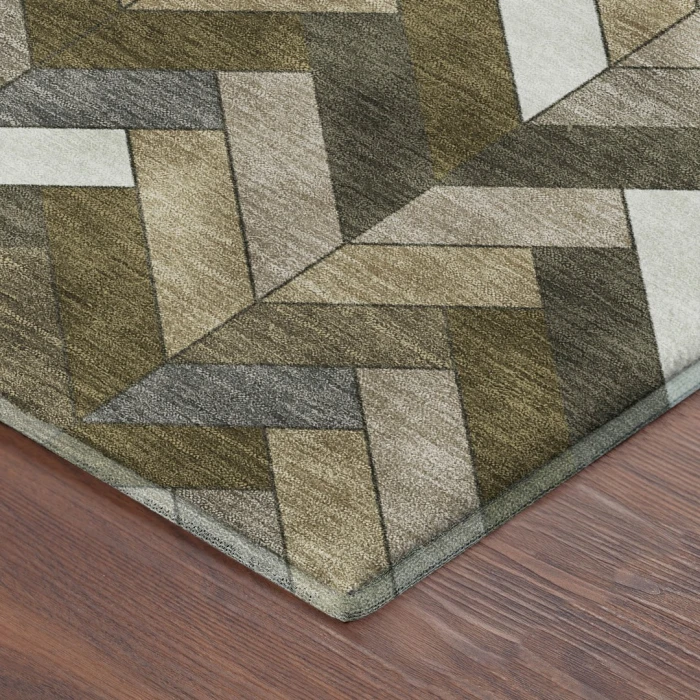 Addison Mayfield Brown AMF2296 2ft. 3in. x 7ft. 6in. Rect. Rug