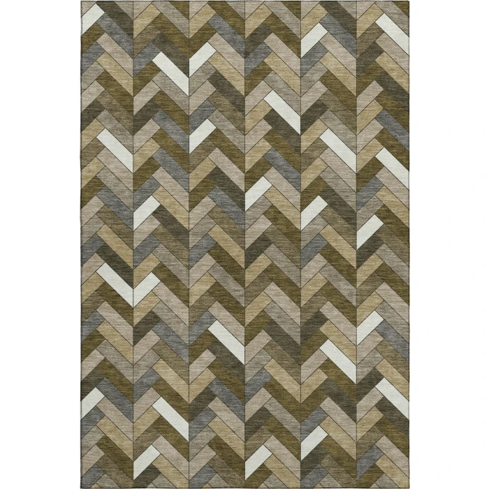 Addison Mayfield Brown AMF2296 2ft. 3in. x 7ft. 6in. Rect. Rug